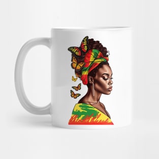 Juneteenth Black History Woman #2 Mug